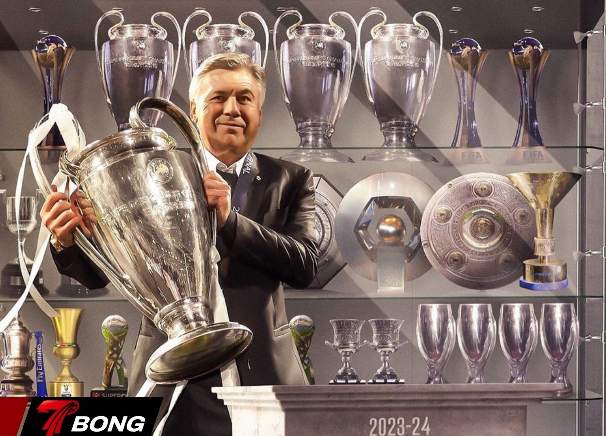 Di sản năm chức vô địch và những kỷ lục lịch sử của Ancelotti